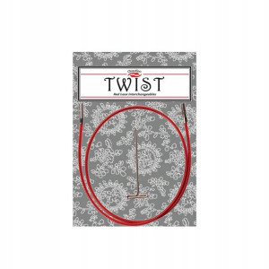 Żyłki do wymiennych drutów ChiaoGoo Twist Red 55cm