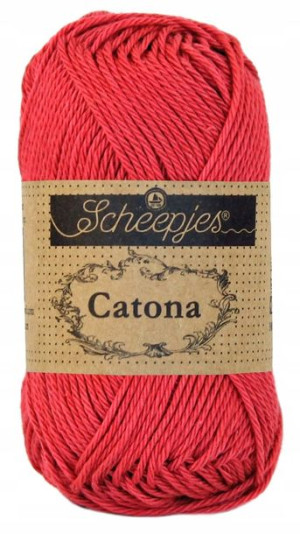Włóczka Scheepjes Catona 258 / 50 g - drzewo różan