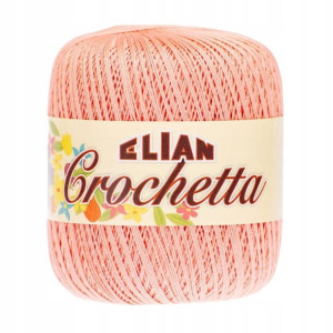 Kordonek Elian Crochetta 3206 / łososiowy