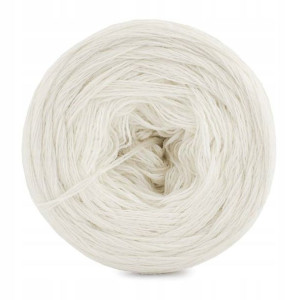 Włóczka KOKONEK Merino Mono jeden kolor krem 250m