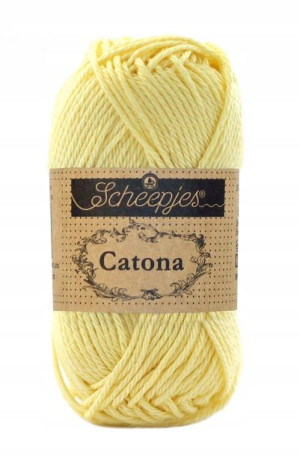 Włóczka Scheepjes Catona 403 / 50 g - lemoniada