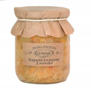 Luniak Kapusta kwaszona kiszona Lwowska 520 g