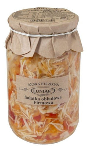Sałatka obiadowa Firmowa LUNIAK 860g