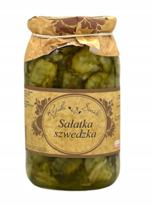 Sałatka szwedzka 870g - Rajski Smak