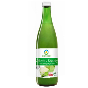 Zakwas Z Kapusty Kiszonej Bezglutenowy Bio 500 Ml