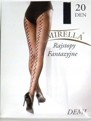 rajstopy fantazyjne ze wzorkiem 20 DEN TG 4 / XL