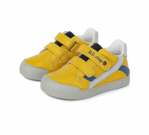 DD Step Trzewiki skórzane S068-396BM Yellow