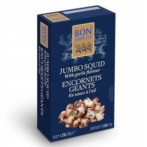 Kałamarnice z czosnkiem Portugalia 120g BonAppetit