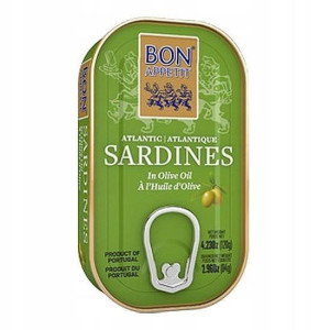 Sardynki portugalskie w oliwie 120 g - Bon Appetit