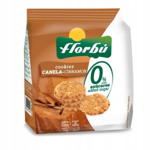 Ciastka z cynamonem bez dodatku cukru Florbu 130g