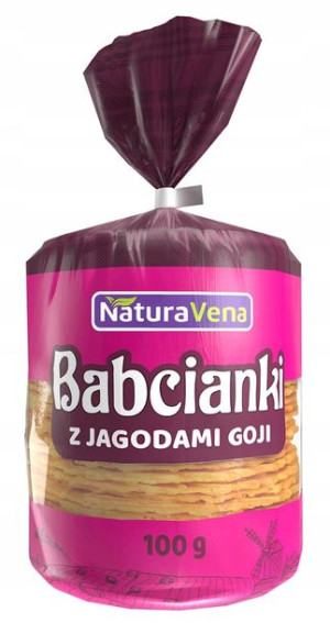 Ciastka Babcianki Z Jagodami Goji 100 G Naturavena