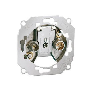 Gniazdo antenowe RTV-SAT zakończeniowe 10dB mechanizm 75488-39 Simon 82 Kon