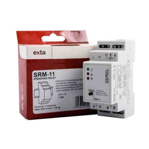 Sterownik rolet SRM-11 uniwersalny szyna TH35 ZAMEL
