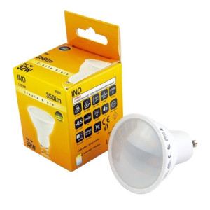 Żarówka LED ciepła biała GU10 5W-32W 3000K 350lm LR024WW INQ
