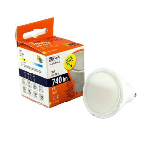 Ciepła żarówka LED GU10 8W-56W 3000K Z75160