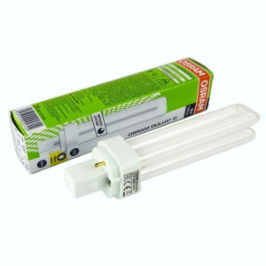 Ciepła biała świetlówka kompaktowa 18W 1200lm DULUX D OSRAM