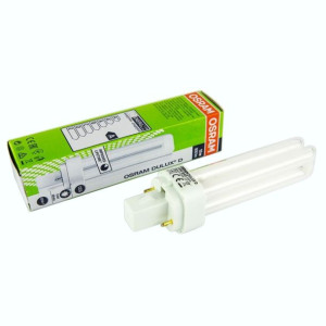 Świetlówka kompaktowa biała zimna 13W G24d-1 DULUX D OSRAM