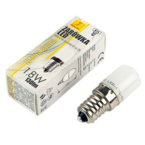 Żarówka tablicowa LED zimna E14 1,8W 130lm 6500K LED-CYL-6xSMD E14 ZB RUMLU