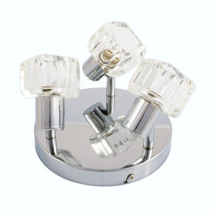 GLASO EL-3O Nowoczesna lampa kryształowa 3xG9 max.40W KANLUX 19644