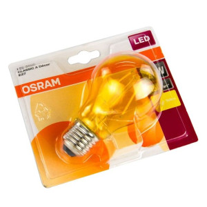 Żarówka led pomarańczowa LED STAR CLASSIC A Decor E27 OSRAM