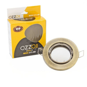 Oprawa sufitowa aluminiowa ruchoma MOVI-211-AB OZZO