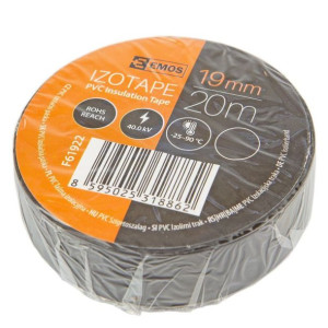 Taśma izolacyjna 19mm/20m CZARNA F619222 EMOS