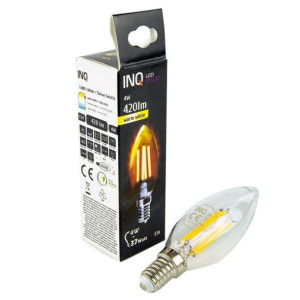 żarówka LED świeczka edison B35 E14 4W-37W 420lm 360° 2700K ciepły, energy