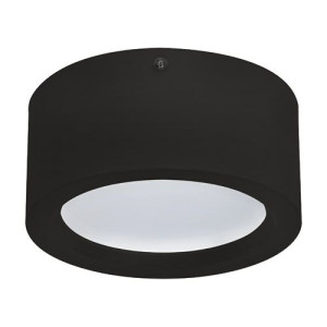 Okrągła oprawa sufitowa czarna 15W 4000K LED SMD 03525 SANDRA-15 IDEUS