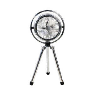 Wentylator podłogowy chrom nowoczesny 20W VO1943 VOLTENO