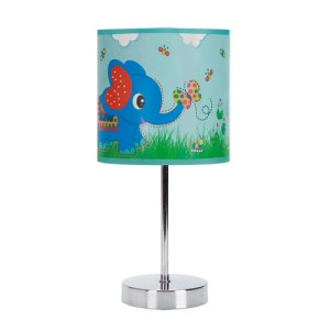 Niebieska lampka do pokoju niemowlaka NUKA E14 BLUE 03649 IDEUS