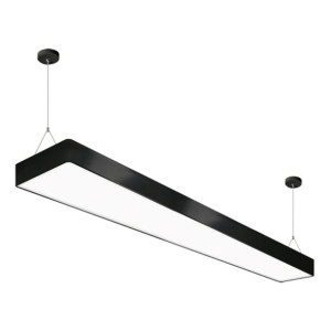 Wisząca oprawa oświetleniowa czarna FLARA LED 45W 4000K 03634 IDEUS