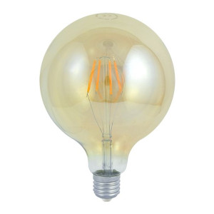 Dekoracyjna żarówka LED G80 E27 4W 320lm 2000K Vintage Amber POLUX