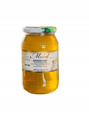 MIÓD AKACJOWY LOKALNA pasieka z BESKID 1,2kg