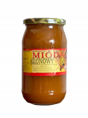 MIÓD KLONOWY|Wzmacnia odporność dodaje energii