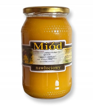 POLSKI MIÓD NAWŁOCIOWY 1KG naturalny z nawłoci