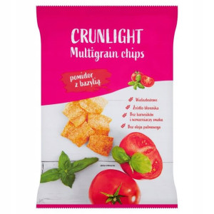 Chipsy wielozbożowe pomido z bazylią 70gCrunlight