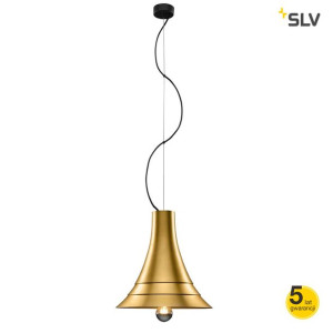 Wisząca lampa do salonu BATO 35 E27 mosiądz SLV