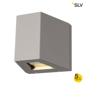 Dekoracyjny kinkiet elewacyjny OUT BEAM QT-DE12 srebrnoszary max 80W IP44 S
