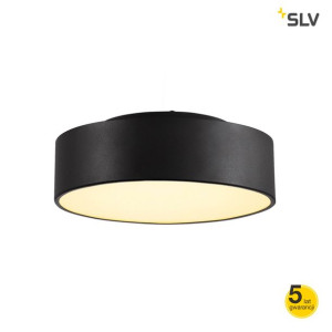 Czarna plafoniera sufitowa MEDO 30 LED 1-10V 3000K SLV