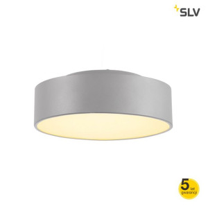 Okrągła plafoniera sufitowa MEDO 30 LED srebrnoszara 1-10V 3000K SLV