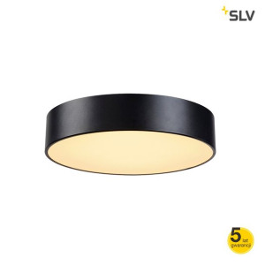 Dekoracyjna lampa sufitowa czarny plafon MEDO 40 LED 1-10V 3000K SLV