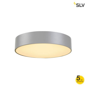 Okrągła lampa sufitowa MEDO 40 LED srebrnoszara 1-10V 3000K SLV