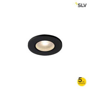 Podtynkowe ściemnialne oczko sufitowe ognioodporne czarne KAMUELA ECO LED 3