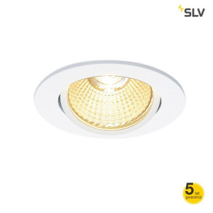 Białe ruchome oczko wpuszczane New Tria 68 LED SLV