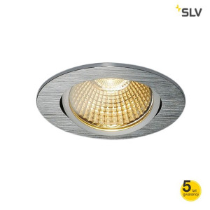 Ruchoma oprawa wpuszczana okrągła aluminiowa New Tria 68 LED SLV
