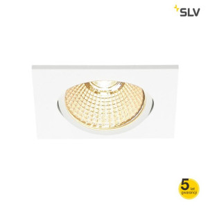Oprawa do wbudowania biały kwadrat LED New Tria 68 SLV