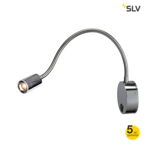 Chromowana lampka na ścianę z ciepłym światłem 1,9W 2700K DIO FLEX 1002116