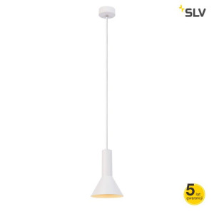 Biała lampa sufitowa wisząca 23W E27 Phelia S 1002136 SLV