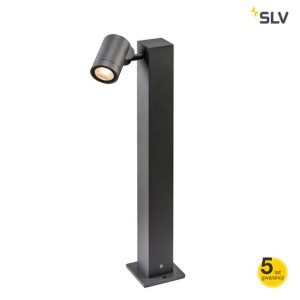 Lampa do ogrodu stojąca pojedyncza czarna HELIA SINGLE 1002198 SLV