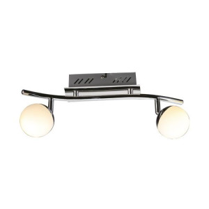 Kinkiet LED podwójny chrom 2x6W 3000K 2x490lm NELI LED 02829 IDEUS